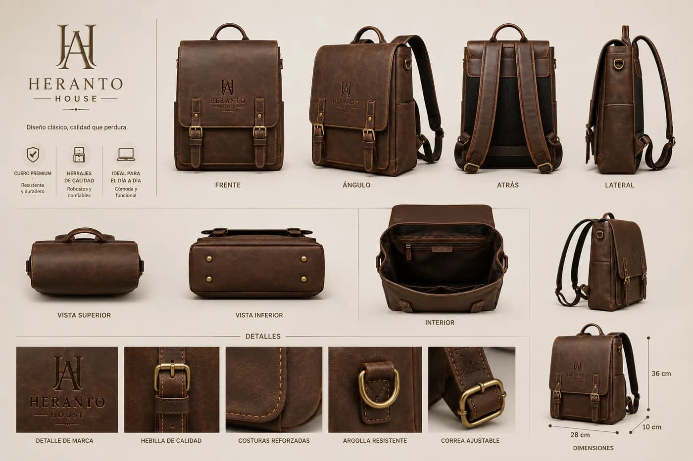 HERANTO Commuter Backpack 2