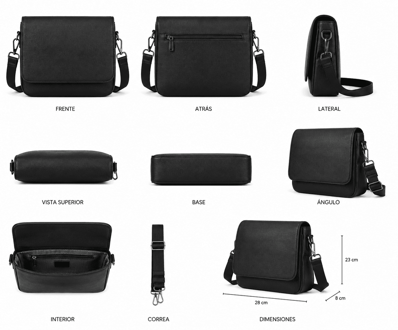 HERANTO Messenger Crossbody 2
