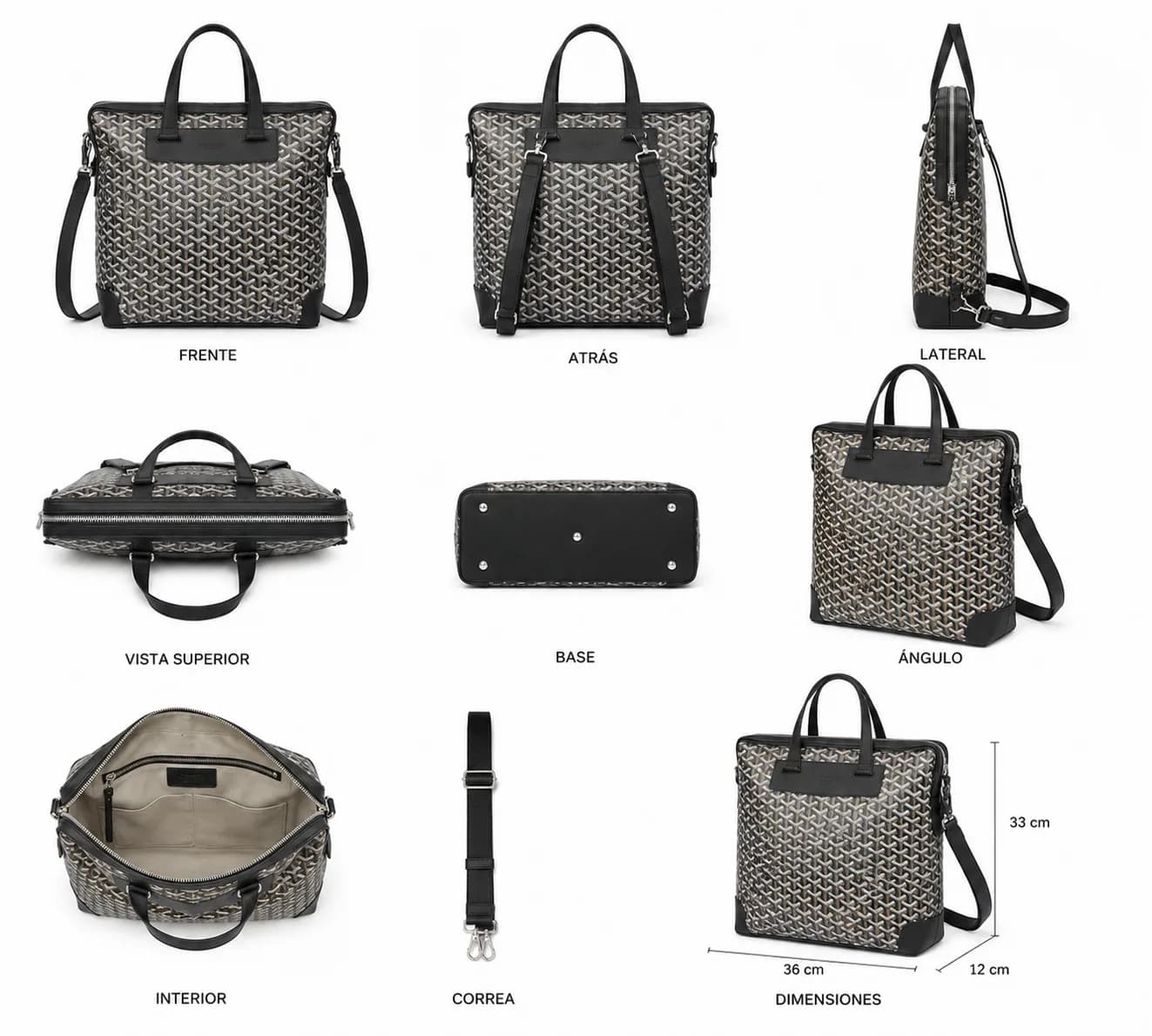 HERANTO Patterned Tote 2