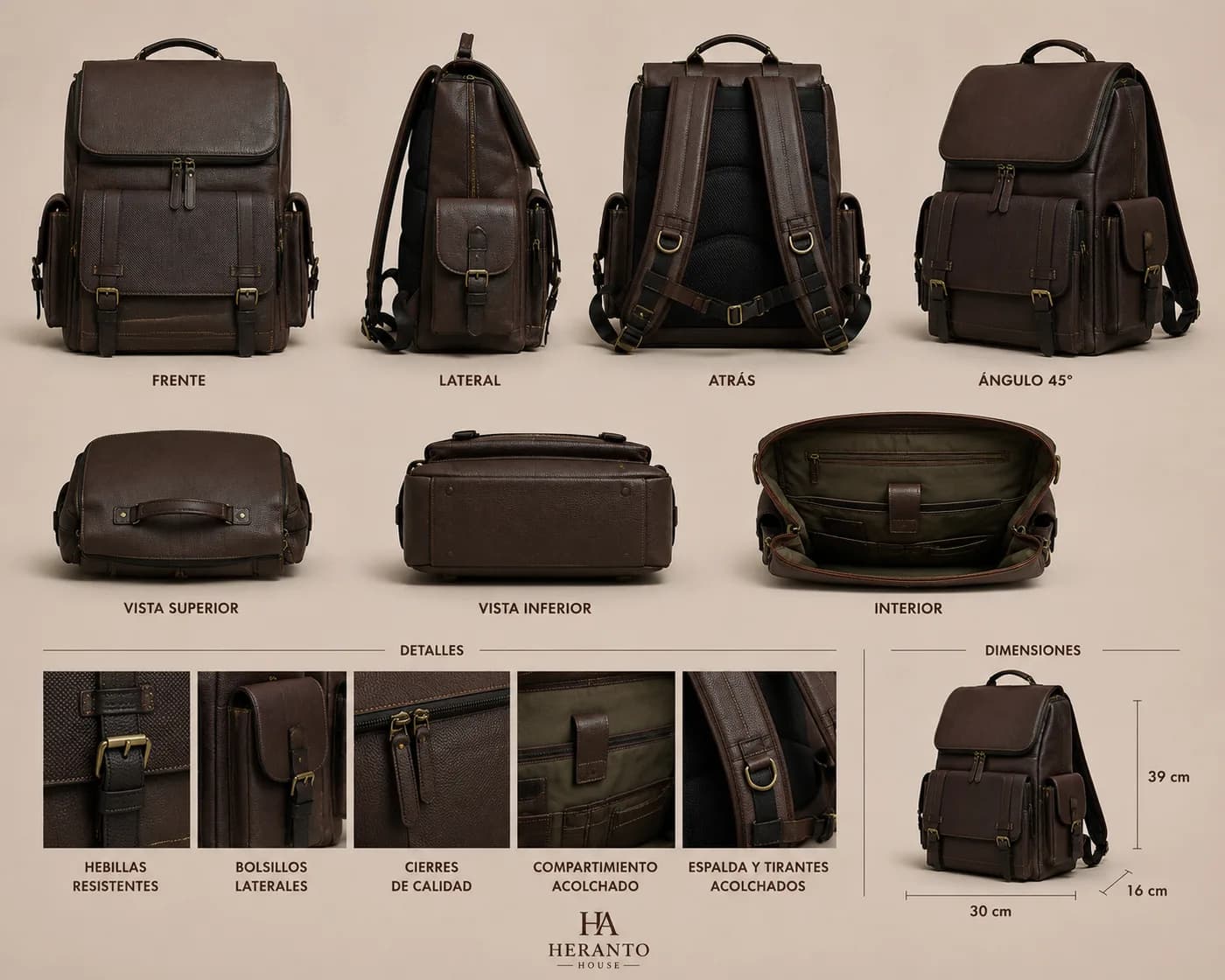 HERANTO Vintage Bag 9