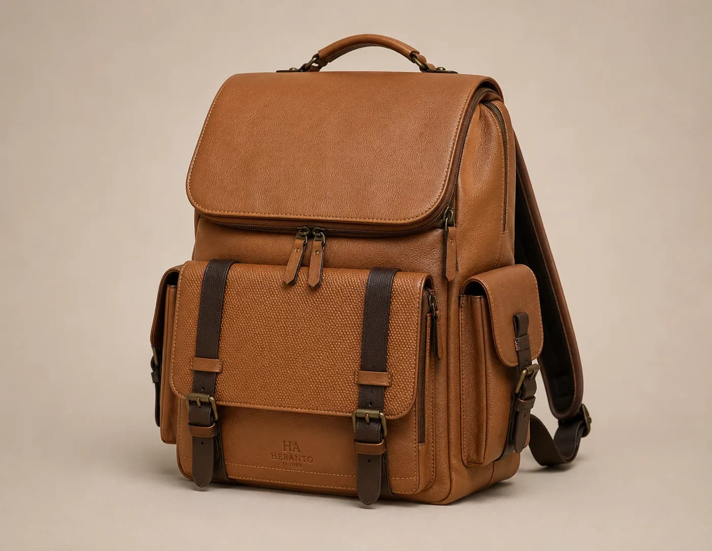 HERANTO Vintage Bag Side Zipper 5