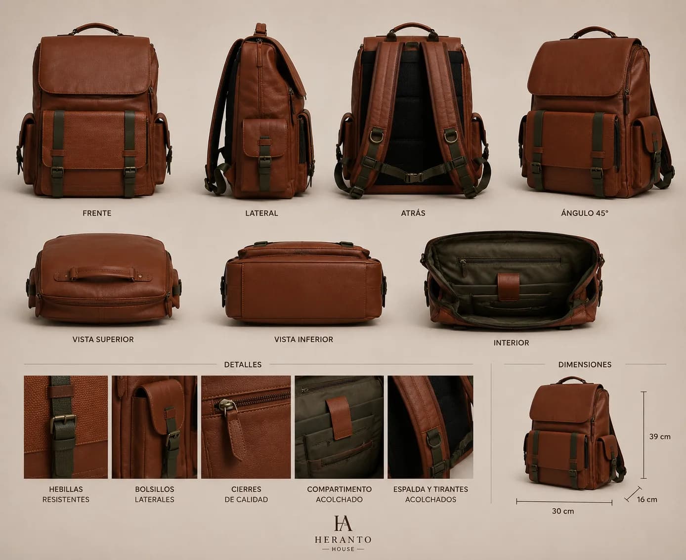 HERANTO Vintage Bag 8
