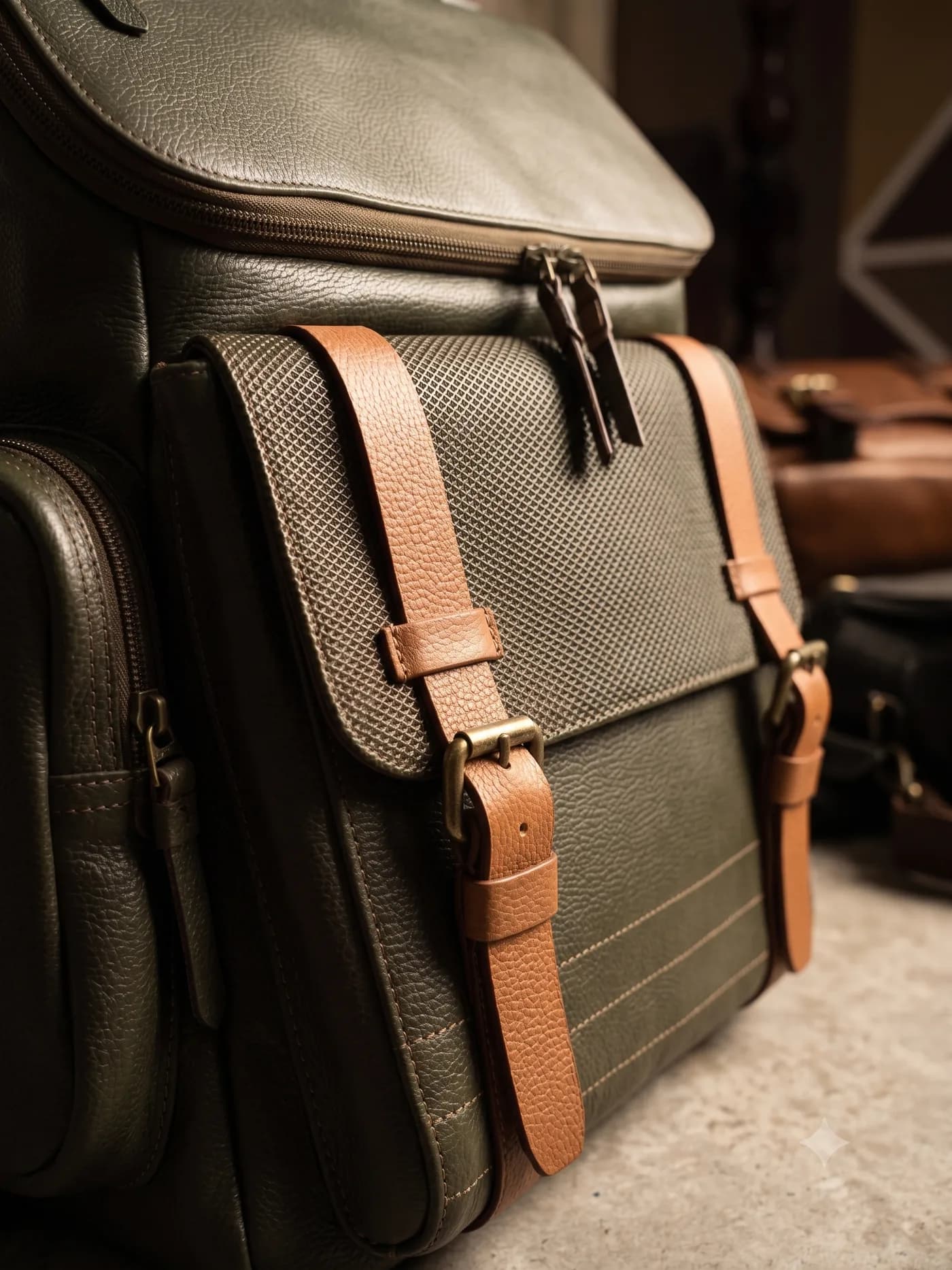 HERANTO Vintage Bag Side Zipper 2