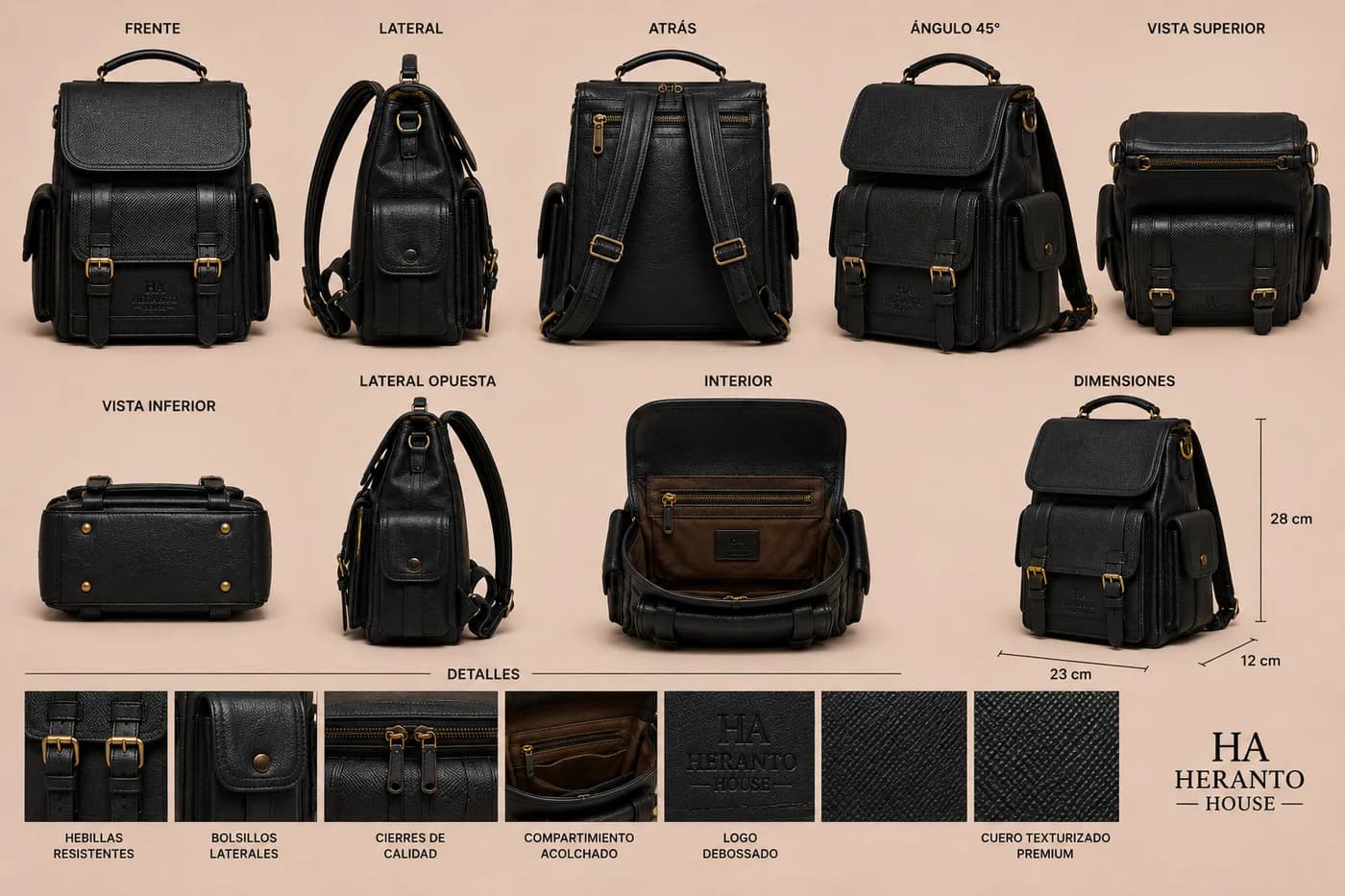 HERANTO Vintage Bag 2