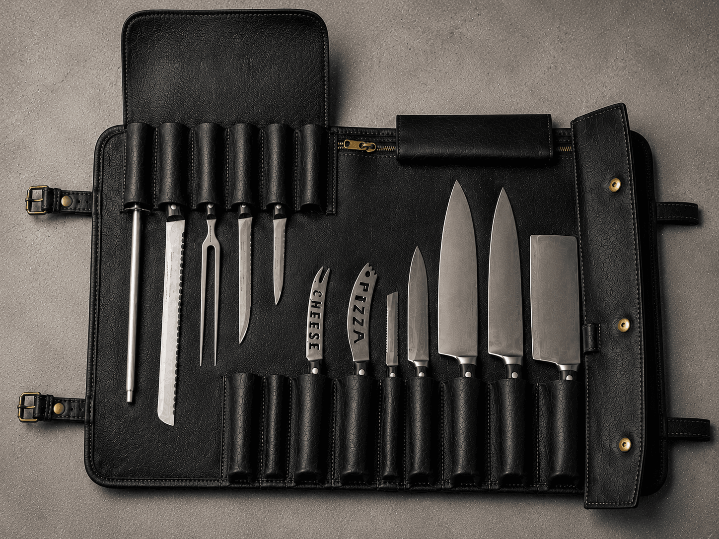 HERANTO Chef Knife Roll