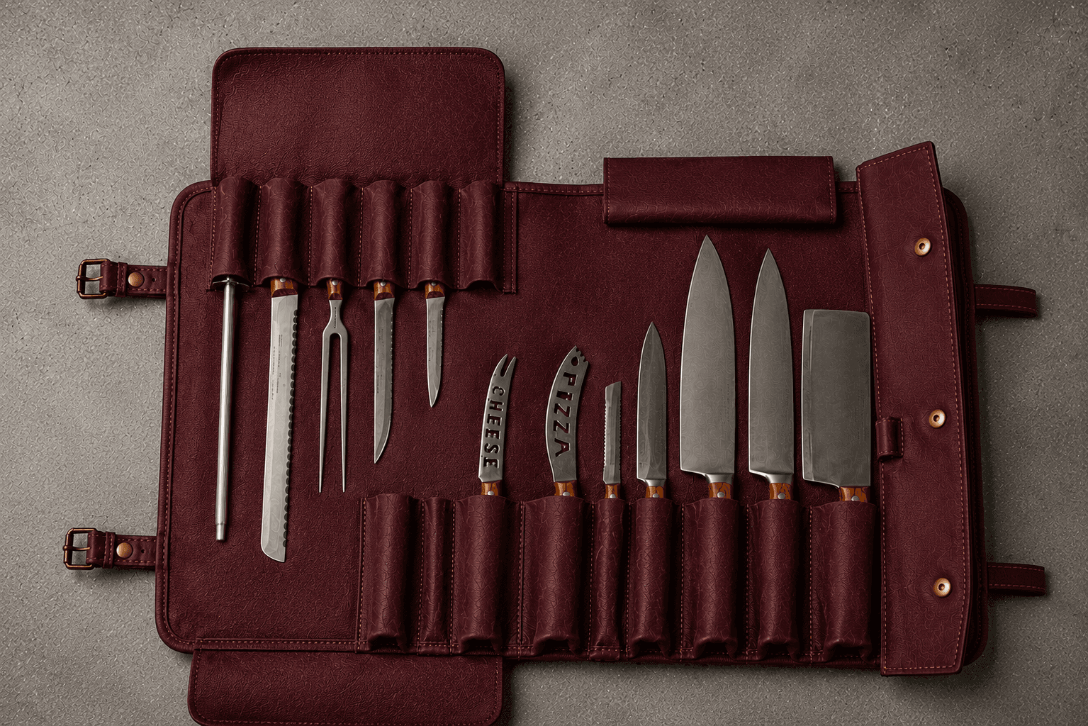 HERANTO Chef Knife Roll 2