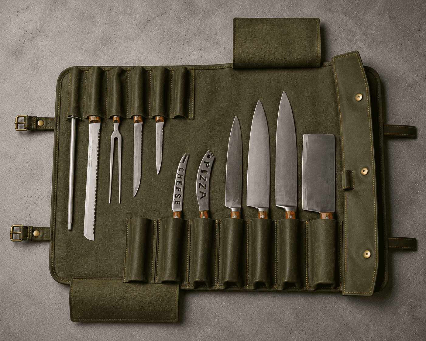 HERANTO Chef Knife Roll 2