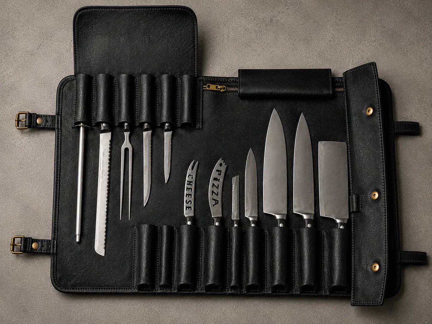 HERANTO Chef Knife Roll